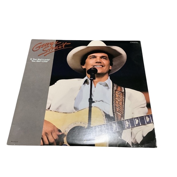 George Strait Other - George Strait Vinyl Record of you ain’t loving you ain’t livin
